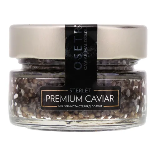 Ікра стерляді зерниста солона Premium Caviar Osetr с/б 65г