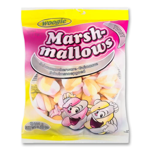Маршмелоу Вузлики Woogie В/у 100г, напівкопчені