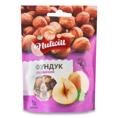 Фундук Смажений Вищого Ґатунку, Упаковка Картонна, 100г