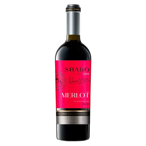 Вино Shabo Special Edition Мерло сухе червоне 0,75л
