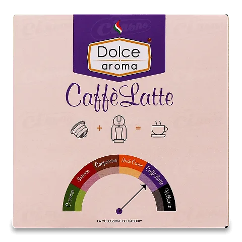 Кава Dolce Aroma Caffe Latte капсула 16шт*10г