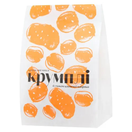 Чіпси картопляні Крумплі Копчена паприка 150г