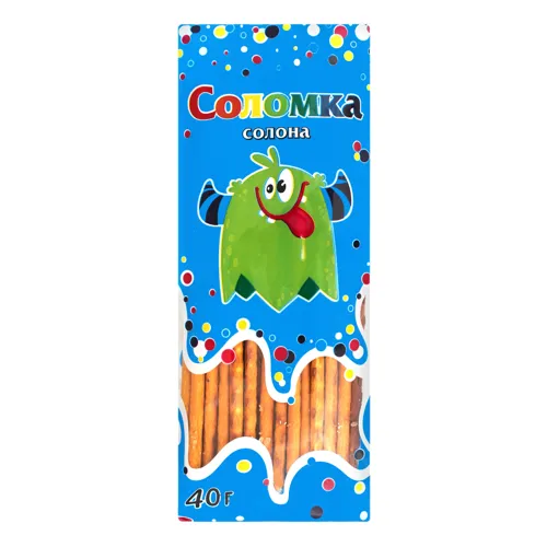 Соломка солона Формула Черкасихліб 40г