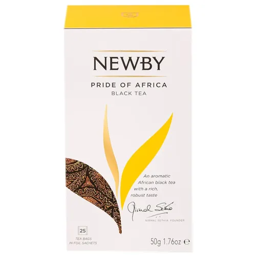 Чай чорний Newby Pride of Africa 2г*25шт