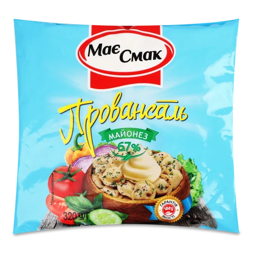 Майонез Провансаль 67% Вищого Ґатунку, м/у 320г