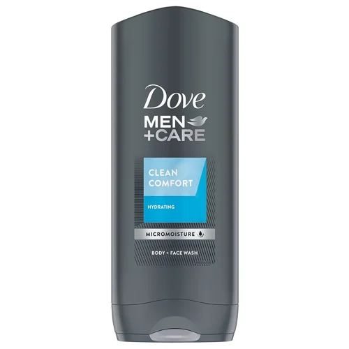 Гель для душу Dove Men+Care Чистота та комфорт 400мл