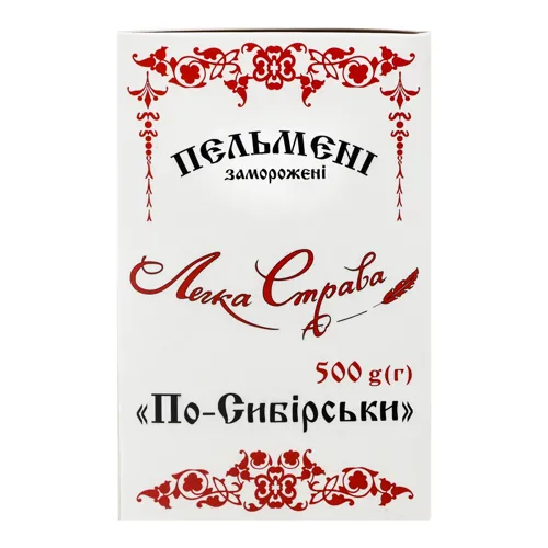 Пельмені по-сибірськи Легка Страва 500г