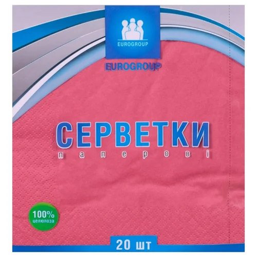 Серветки Eurogroup 20шт 33х33см
