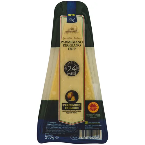 Сир Metro Chef Parmigiano Reggiano 24 міс витримки 250г