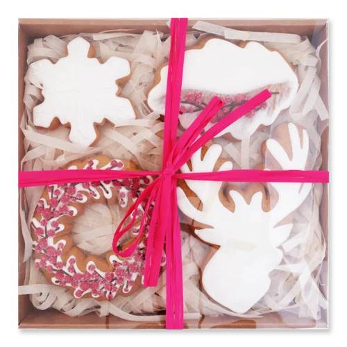 Пряники Глазуровані Без Начинки Новорічний 2022, к/у 175г