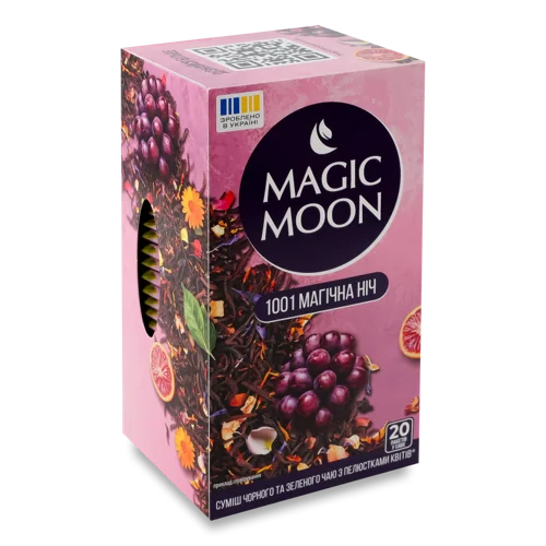 Суміш Чаю Чорного Та Зеленого З Пелюстками Квітів Волошки, Суданської Троянди, в/ґ, к/у 20х2г