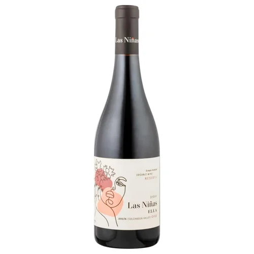 Вино Las Niñas Ella Syrah Bio червоне сухе 14% 0,75л