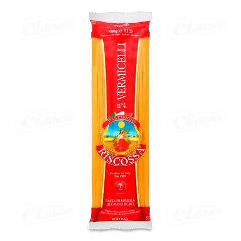 Макаронні вироби Riscossa «Вермішелі» №4, 500г