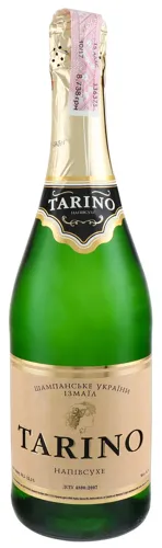 Вино ігристе 0.75л 10.5-12.5% біле полусухе Tarino бут