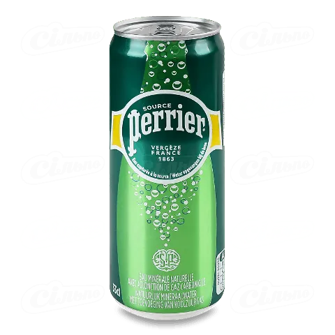 Вода мінеральна Perrier газована, 0,33л