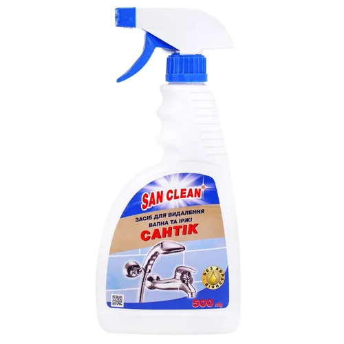 Засіб чистячий San Clean Сантік для видалення іржі та вапна 500г