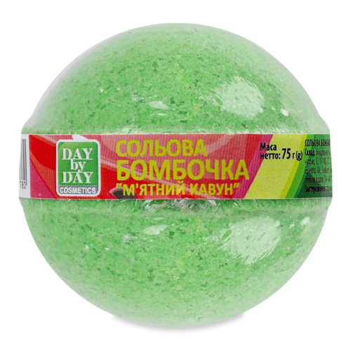 Бомбочка Сольова М'ятний Кавун, Day by Day, 75г