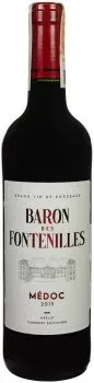 Вино Maison Ginestet Baron Des Fontenilles Medoc AOP сухе червоне 0.75л 12.5%
