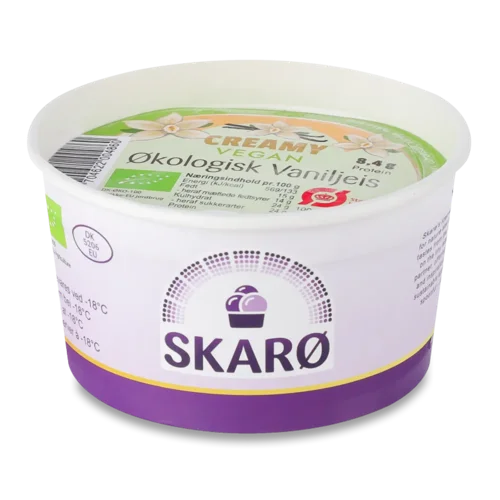 Морозиво Skaro кремове Ваніль веган