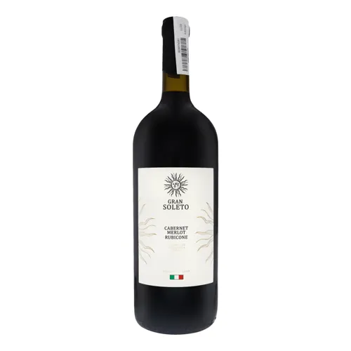 Вино 1.5л 12% червоне Cabernet Merlot Rubicone Gran Soleto пл