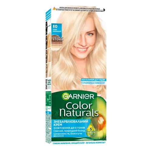 Фарба для волосся Garnier Color Naturals E0 Супер-освітлюючий