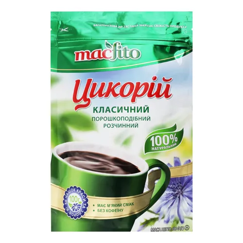 Цикорій розчинний порошкоподібний Класичний Macfito д/п 100г