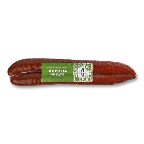 Ковбаса Напівкопчена Копчена На Дубі М'ясний Хутір, кг