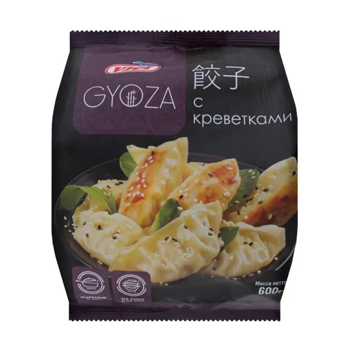 Гіоза з креветками Kiddi Vici м/у 600г