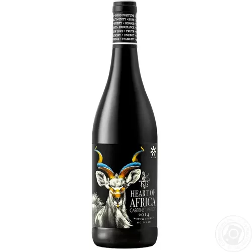 Вино Heart of Africa Cabernet Merlot червоне сухе 14,5% 0,75л