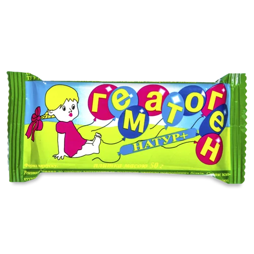 Гематоген Натур+, Вищого Ґатунку, 50г