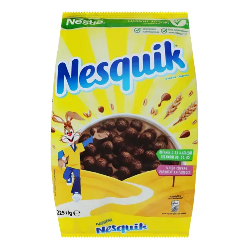 Сніданок сухий з вітамінами і мінералами Nesquik м/у 225г