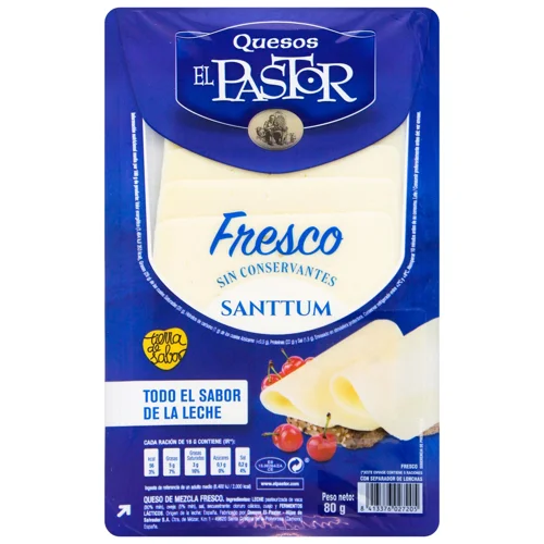 Сир El Pastor Фреско корова-вівця нарізаний 51,7% 80г