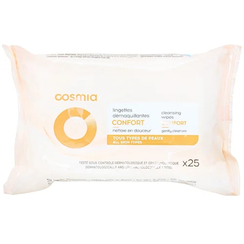 Серветки Cosmia для зняття макіяжу 132,5г