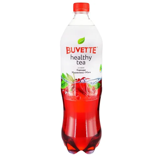 Напій Buvette Healthy Tea Каркаде Журавлина М'ята 1л