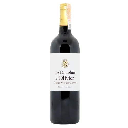 Вино Le Dauphin d'Olivier червоне сухе 13,5% 0,75л