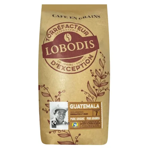 Кава Lobodis Гватемала зерно 250г