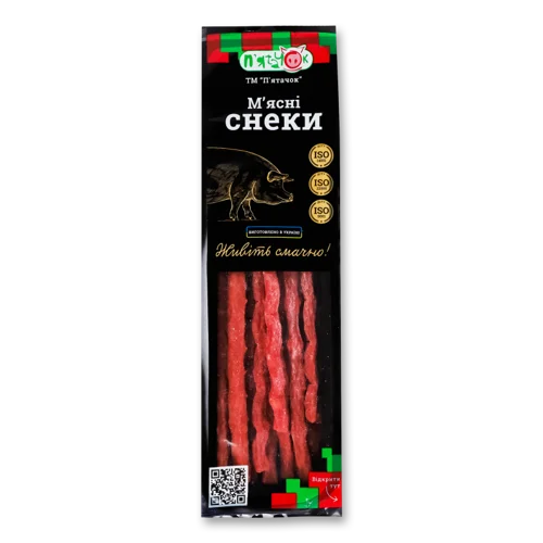 Снеки М'ясні Пеппероні П'ятачок Сиров'ялене, кг