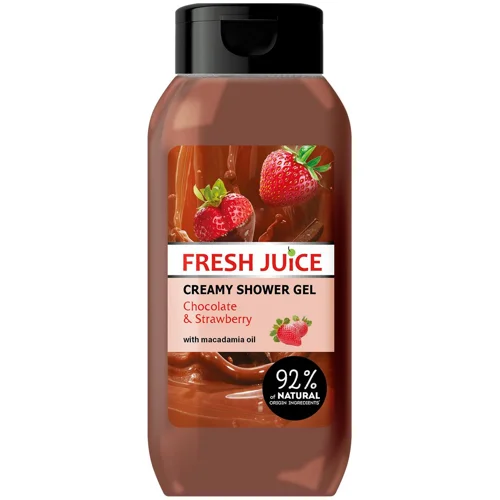 Крем-гель для душу Fresh Juice шоколад та полуниця 400мл