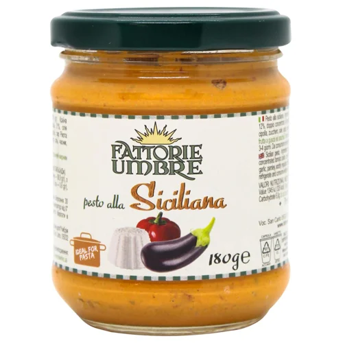 Соус Fattorie Umbre Песто сицилійський 180г