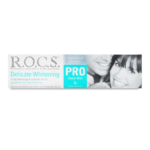 Зубна Паста Delicate Whitening Pro R.O.C.S., 100 мл