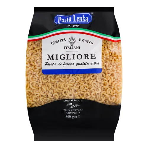 Вироби макаронні Ріжка соломка Pasta Lenka м/у 800г