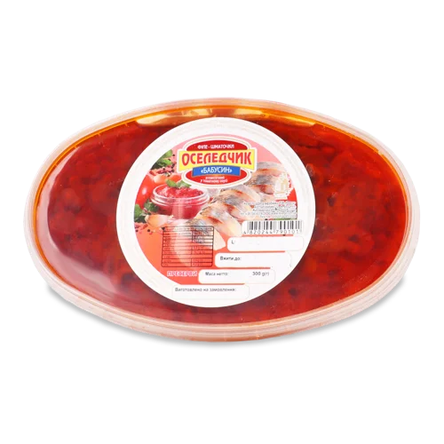 Оселедчик Філе-Шматочки Атлантичний У Томатному Соусі, в/ґ, п/у 300г