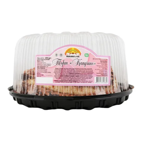 Торт Капучино НіжинХліб п/у 1кг