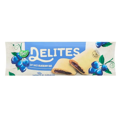 Печиво Delites батончик з чорничною начинкою 25г