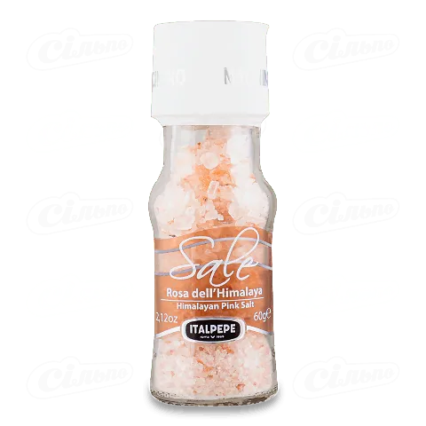 Сіль гімалайська рожева Italpepe, 60г