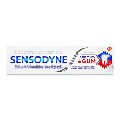 Зубна Паста Whitening Sensitivity & Gum Sensodyne, 75 мл