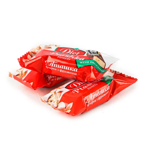 Цукерки Глазуровані Пташка З Фруктозою, в/ґ, 1 кг