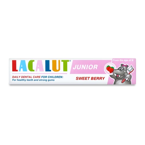 Зубна Паста Дітям Від 8 Років З Солодкою Ягодою Junior Lacalut, 75мл