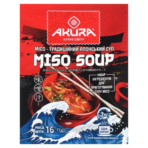Набір Akura для місо супу 16г