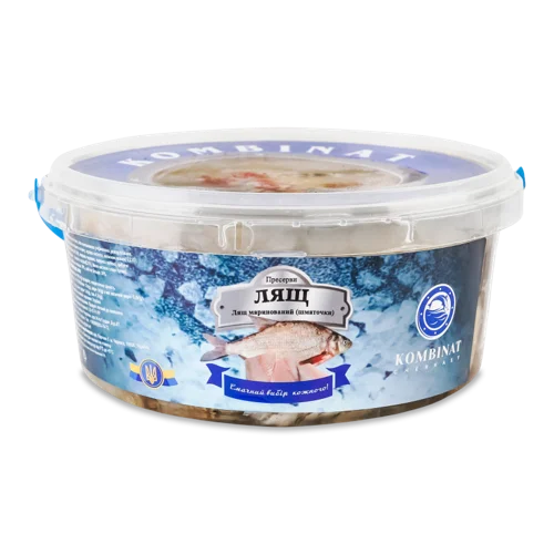 Лящ Маринований Вищого Ґатунку, п/к 0.5 кг